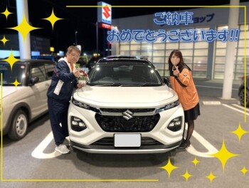フロンクスご納車させていただきました☆彡